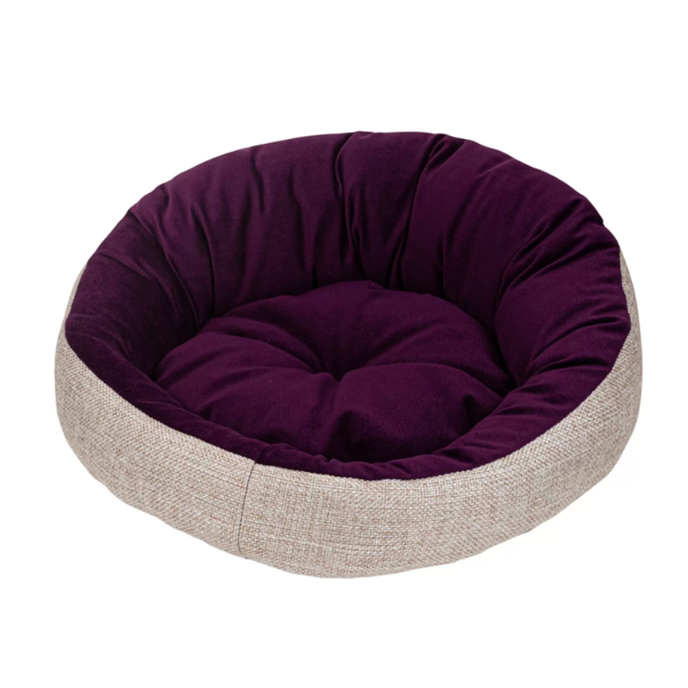 Лежак подиум  (флок) violet