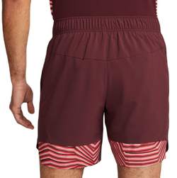 Мужские теннисные шорты Nike Dri-Fit Slam Tennis Shorts - night maroon/white