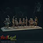 Grand Alliance Order Sylvaneth Glade Guard 1 шт. миниатюра для dnd, днд, pathfinder, фентези, Настольная игра, НРИ, Варгейм, РПГ