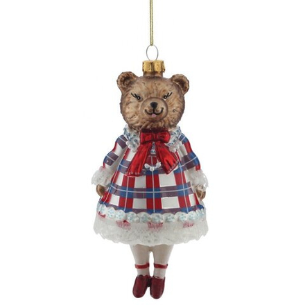 GAEM Украшение новогоднее "Медведь", L7 W7 H16,5 см