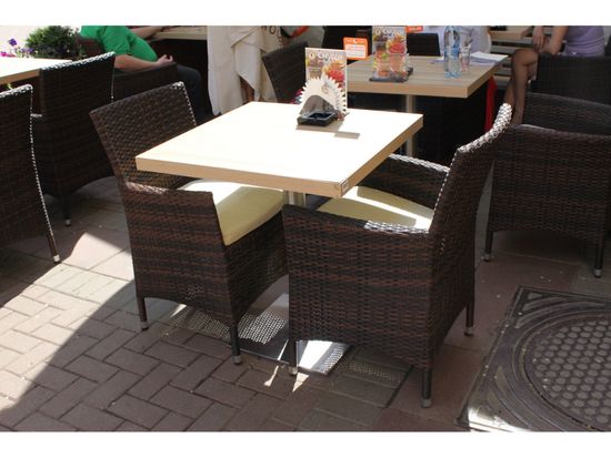 Кресло плетеное с подушкой GS 909 Grattoni Италия