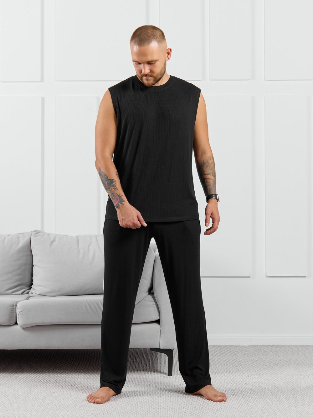 Брюки мужские Алессандро-3 Виотекс ЧЁРНЫЙ