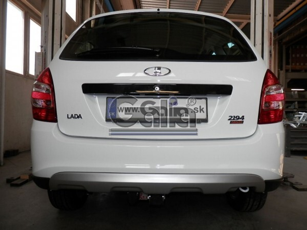 Фаркоп оцинкованный Galia L023A для Лада Калина Cross 05/2016-, Калина 2007-2013 2013-, Datsun on-DO 2014-, Лада Гранта седан/лифтбек 2012-2016(паспорт и сертификат в комплекте)(без электрики)
