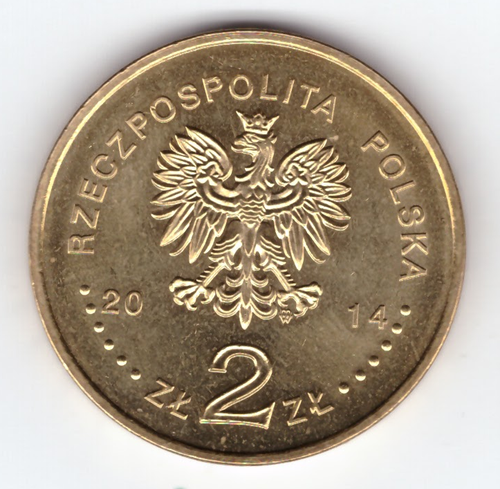 2 злотых Олимпиада в Сочи 2014 год, Польша.