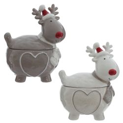 GAEM Конфетница "Северный олень", 600 мл, L14 W12 H18,5 см, 2в.