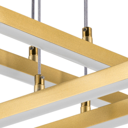 739123 Люстра PALLA 50W LED 1920LM ЗОЛОТО 3000-6000K