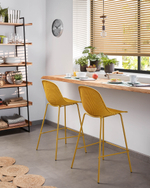 Барный стул Quinby желтый