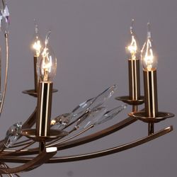 Подвесная люстра ILLUMICO  IL2307-8POR-39 GD