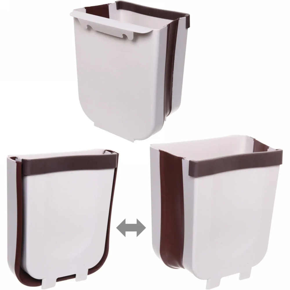 Корзина для мусора подвесная складная 25х17х29