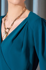 51514 Платье женское (морская волна)