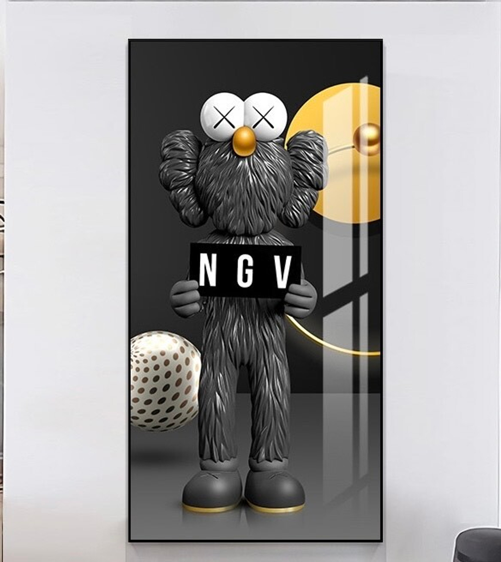 Картина Kaws 40/80 – купить за 4 830 ₽ | OFF STREET