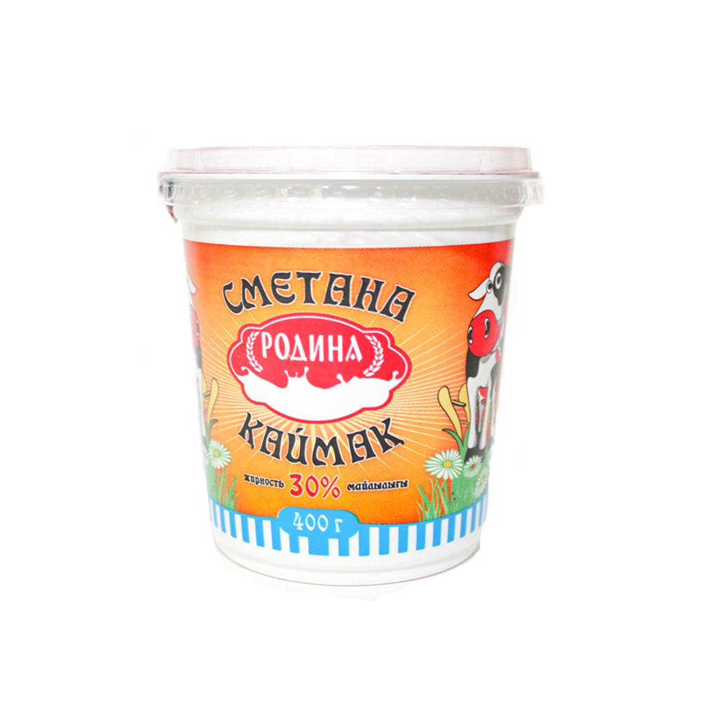 Сметана Родина 30% 400 гр