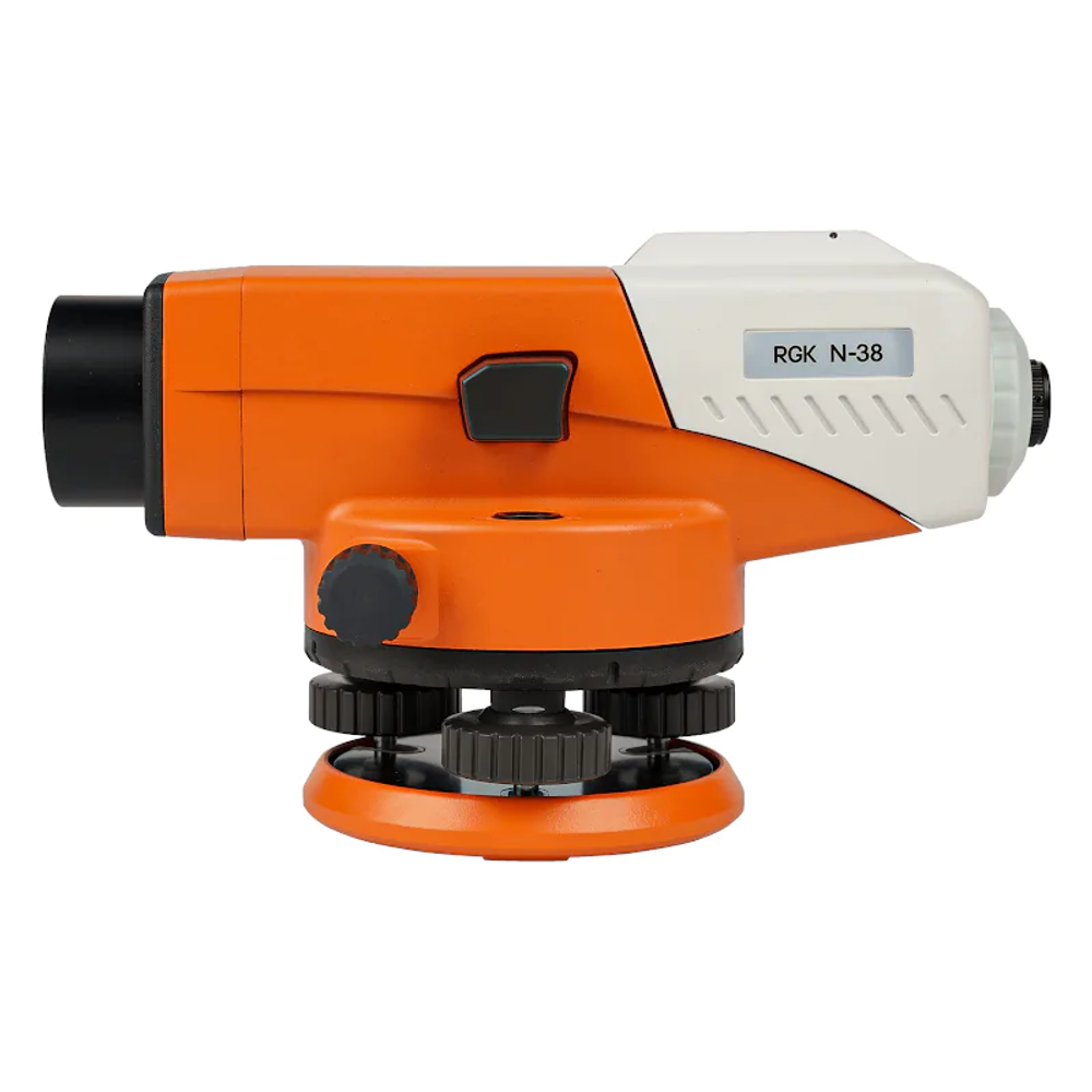 Комплект оптический нивелир RGK N-38 + штатив S6-N + рейка AMO S4 752572