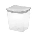 Емкость для сыпучих продуктов квадратная 1л Смоки