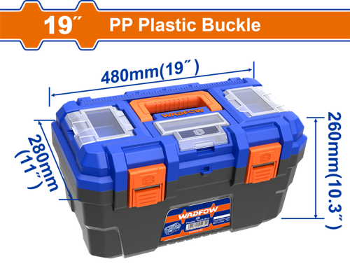 Ящик для инструмента 480х280х260 мм, 18 кг (8) WADFOW WTB1319