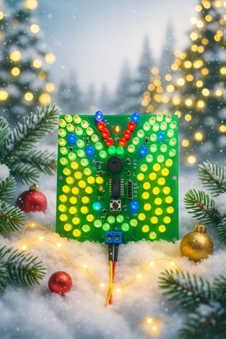 Набор для самостоятельной сборки и пайки (конструктор) "Музыкальная бабочка с дистанционным управлен