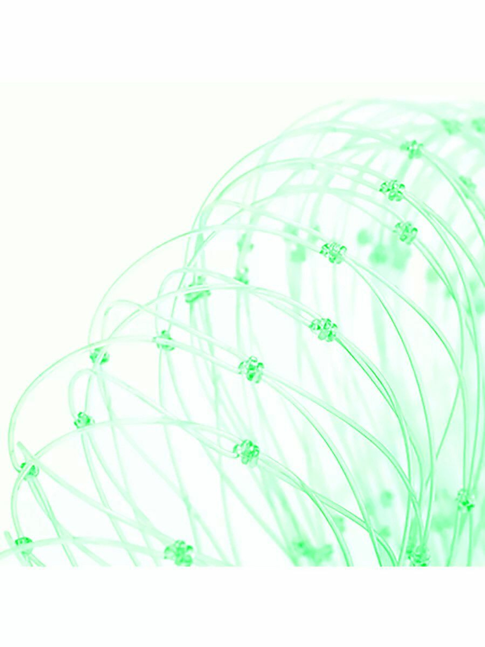 Сетеполотно леска 0,30 мм, ячея 90 мм, высота 3,0 м кукла