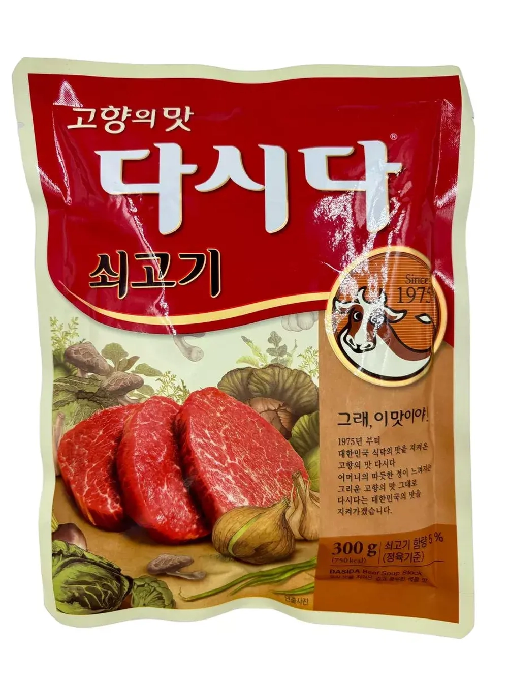 Корейская приправа Дашида со вкусом говядины (300гр.)