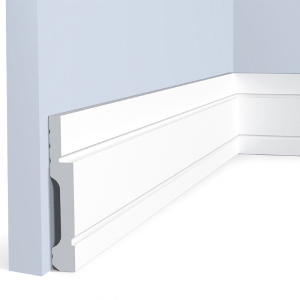 Плинтус B75V1L с полосой