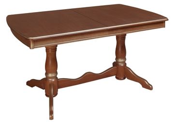 Стол Нарцисс (бук/тон Орех с золотой патиной) 1000х1600(2000/2400)