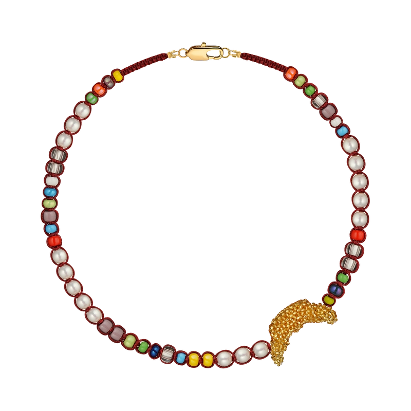 Колье Buns Red Necklace