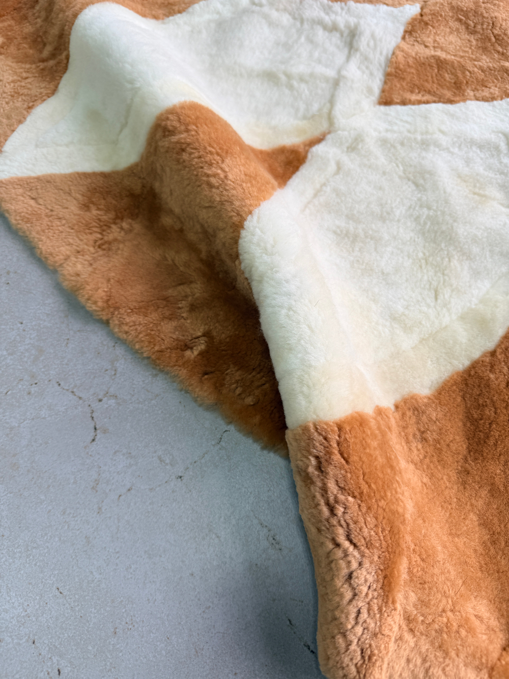 Ковер шкура натуральная овчина меховой