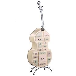 Подставка Контрабас-Комод Акварель