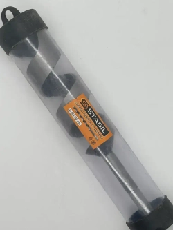 Сверло по дереву винтовое с шестигранным хвостовиком в тубе , 40х230 мм STABIL