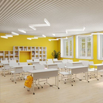 Книги и… Светодиодный светильник «Линейный» 💡 Потому что хорошая книга требует не просто света — а правильного света: чтобы не уставали глаза, не дрожали строки — и чтобы в конце урока ребёнок всё ещё мог увидеть волшебника на картинке