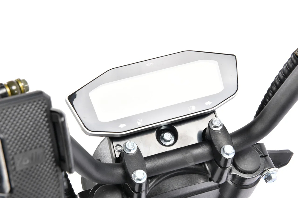 Электроскутер Citycoco White Siberia PRO Trike 3000W Черный