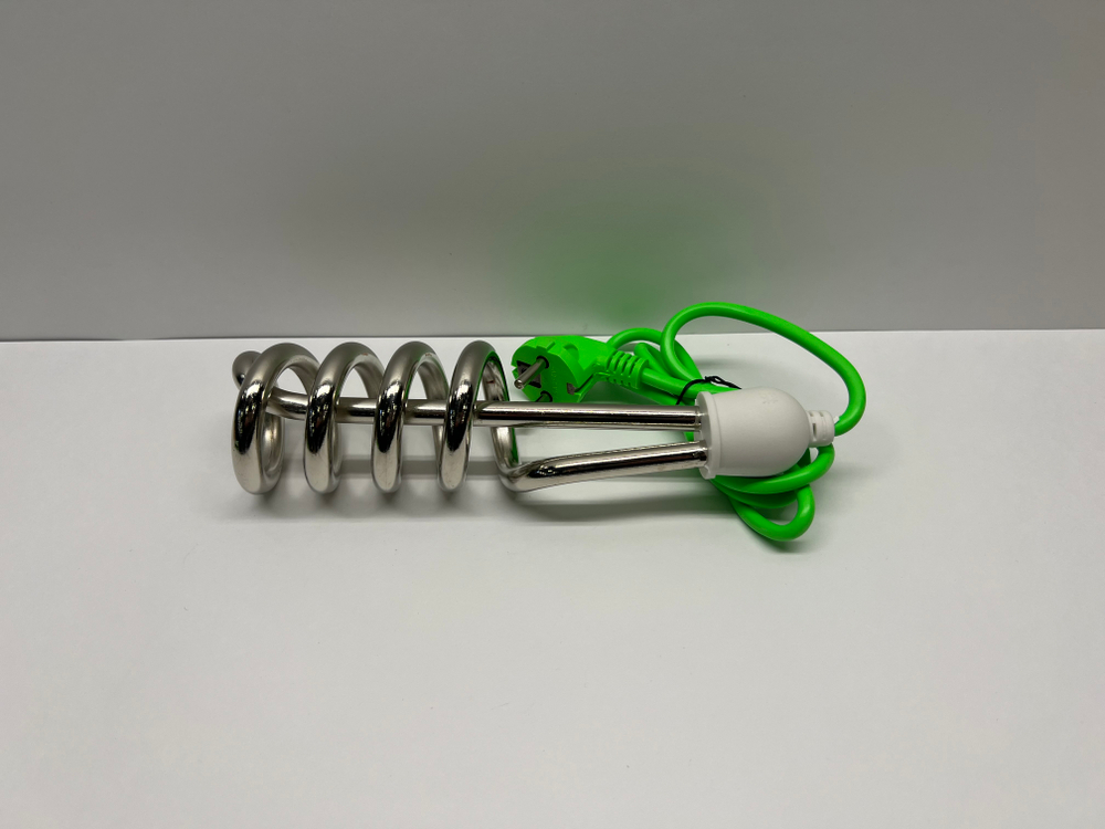 HJ-130-5 / Кипятильник большой электрический 2000Вт. 25см, зеленый (за 1 шт.)