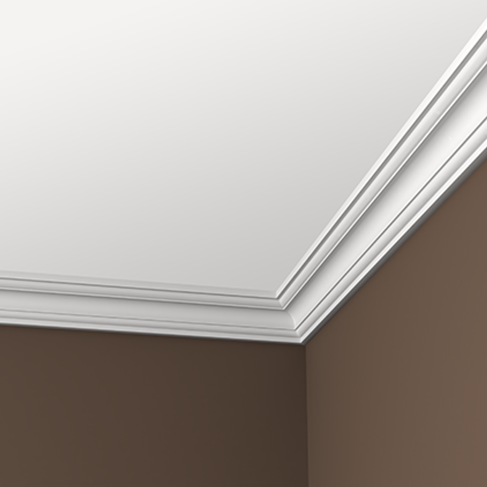 Карниз пенополиуретан, 2000x68x72 мм