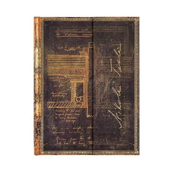 Embellished Manuscripts / Tesla, Sketch of a Turbine /