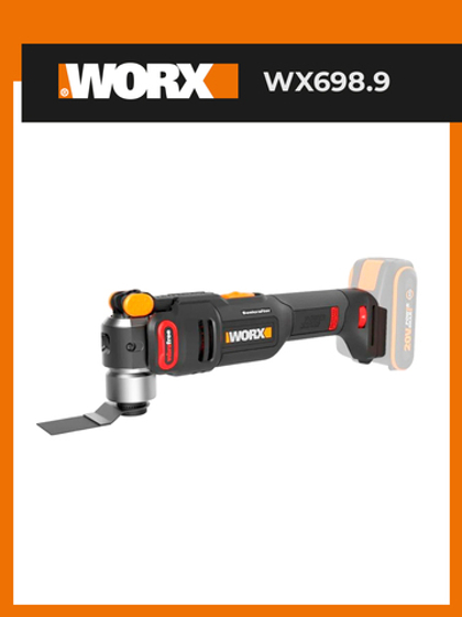 Реноватор аккумуляторный бесщеточный WORX WX698.9