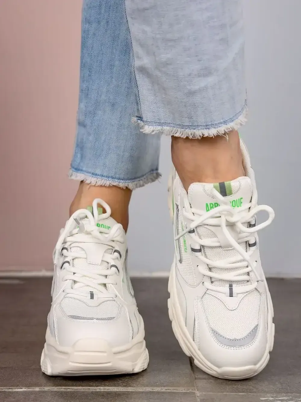 Кроссовки женские натуральная кожа