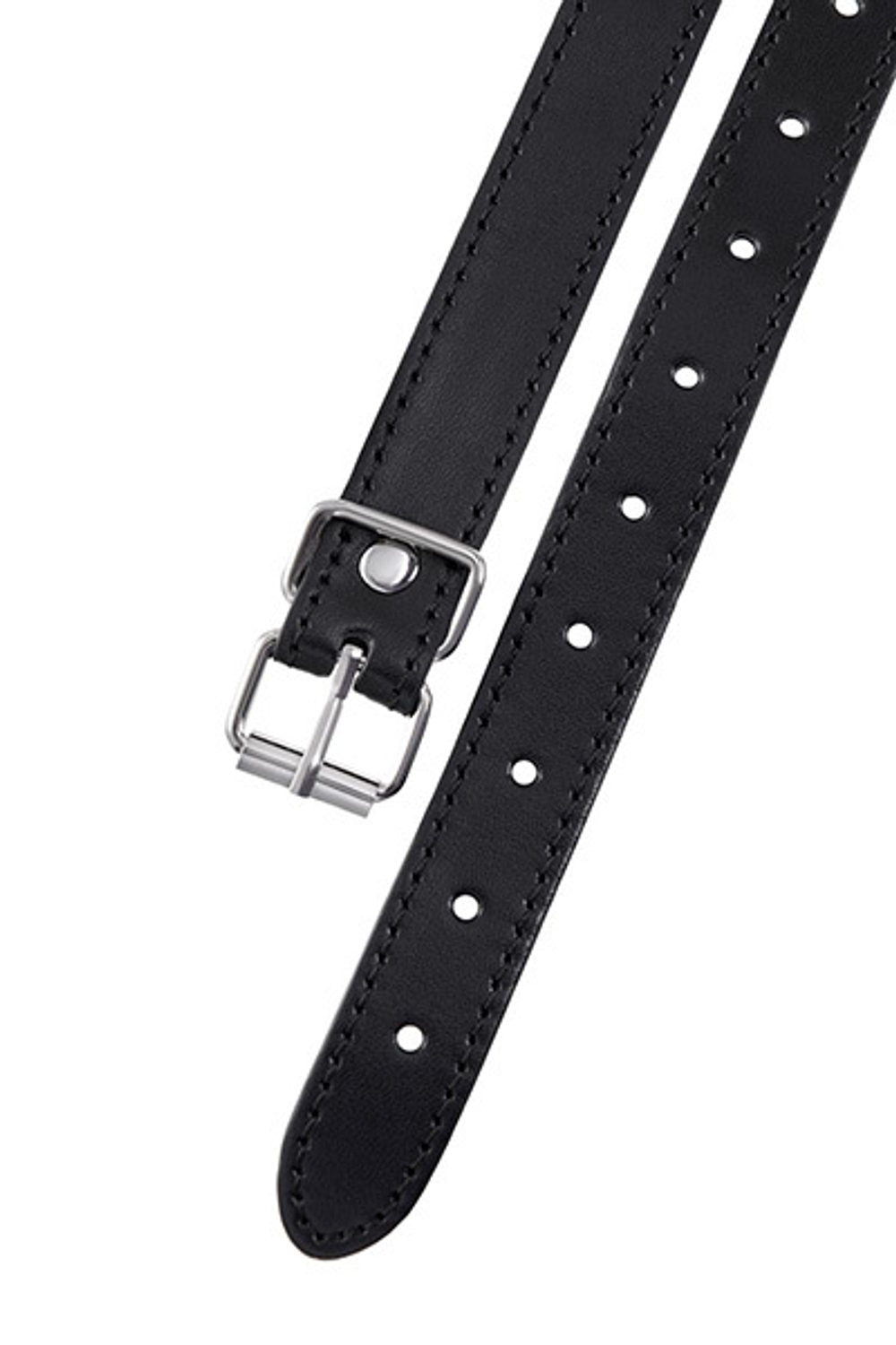 Красный кляп-шар 4см на черных ремешках ToyFa Anonymo 310305