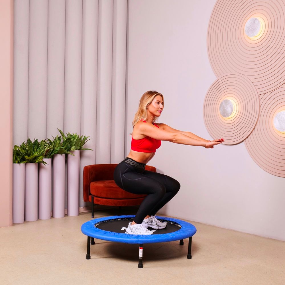 Батут для фитнеса усиленный DFC N1Fit 40&amp;#039;&amp;#039; (102 см)  складной