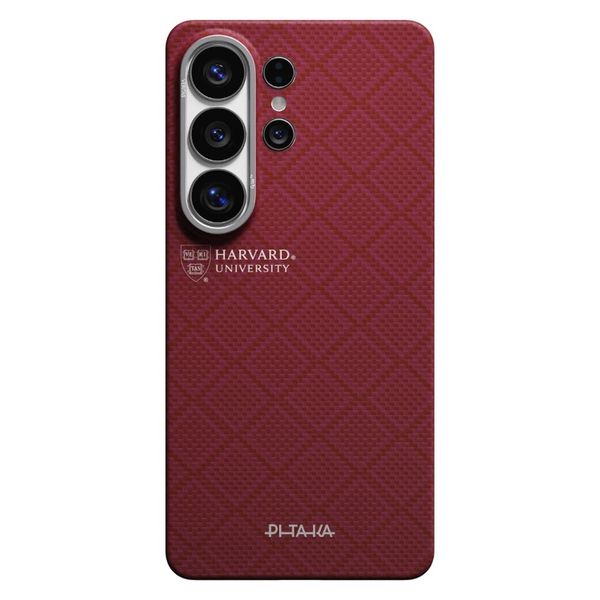 Чехол Pitaka Edge Case для Samsung S26 Ultra, Красный | Harvard Crimson