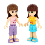 Конструктор блочный Аусини Город Мир чудес 107 эл. коробка