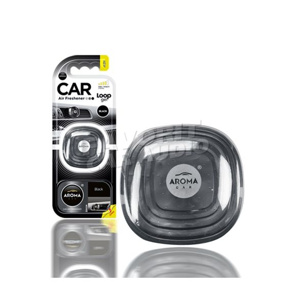 Ароматизатор AROMA Car Loop Gel Black