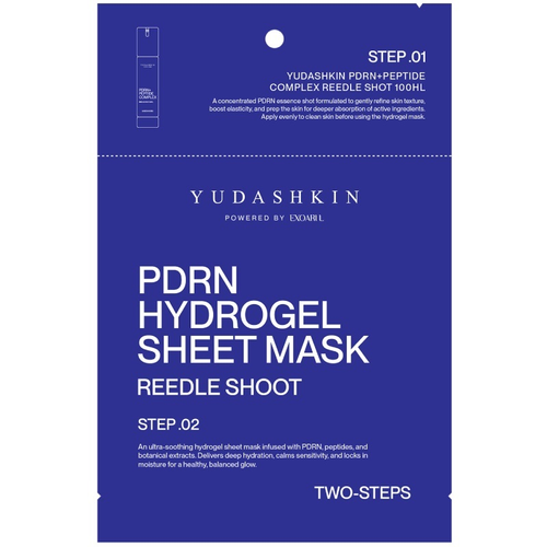 YUDASHKIN Гидрогелевая двухэтапная маска с PDRN, пептидами и микроспикулами, 30мл.