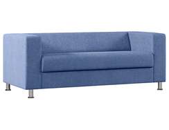 Трехместный диван с подлокотниками Vilis VL-03 ткань Romeo 11