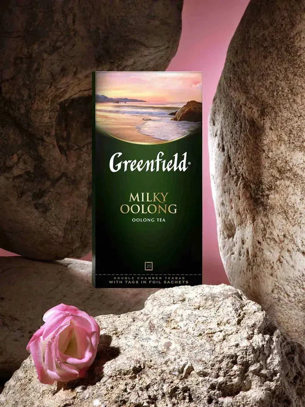 Чай в пакетиках улун Greenfield Milky Oolong, 25 шт