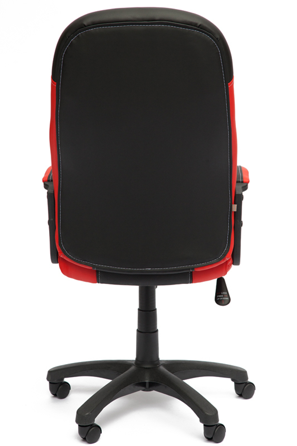 Twister Кресло офисное (черный/красный кожзам)