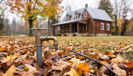 Консервация дачи на зиму: емкости для слива воды и защита систем