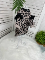 Трикотажная футболка для собак и кошек с рукавом