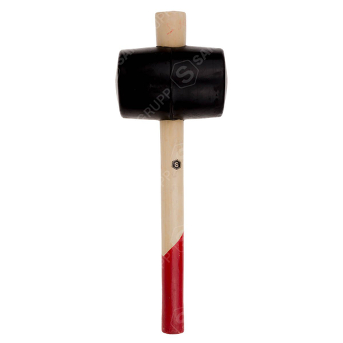 Молоток резиновый с деревянной ручкой 900 г Samtools