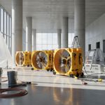 Вентилятор профессиональный DFP 30 Omega Air Control - [80 см / 19800 куб. в час]