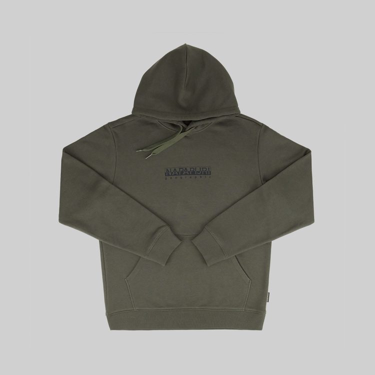 Толстовка мужская Napapijri B-Box Hoodie артикул:NA4GBEGE41 - купить в магазине Дайс