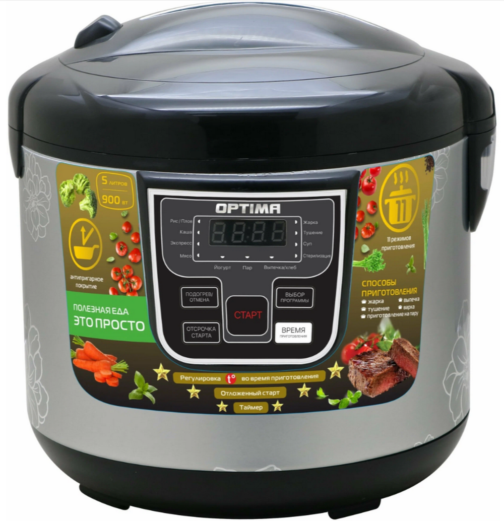 Мультиварка электрическая Optima MC-5101 (5л)